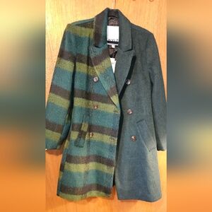 NVLT Mixed Media Coat